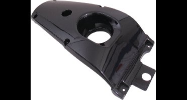 TNT Monoseat Yamaha Aerox - hard kunststof - zwart metallic