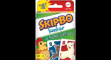 Skip-Bo Junior - Mattel Games - Kaartspel - Kinderspel