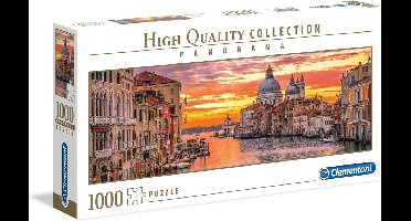 Clementoni - Puzzel - 1000 Stukjes - The Grand Canal-Venice - Puzzel Voor Volwassenen - High Quality Collection
