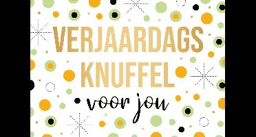 Kaart - Daisy - Verjaardagsknuffel Voor Jou - Met Envelop - 1 Stuk