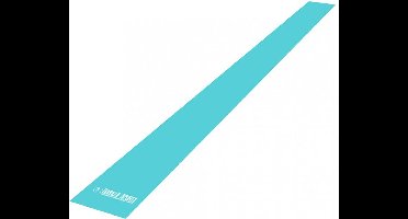 Gorilla Sports Fitnessband Latex 200 cm - Turquoise - Resistance band