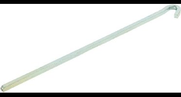 ProPlus Vierkante rotspen met haak - staal - 30 cm