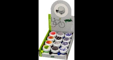 Fietsbel Widek White Collection - staal