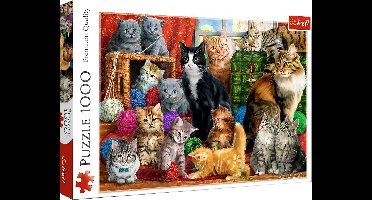 Katten - 1000 stukjes puzzel - Trefl