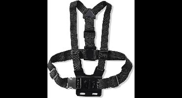 Nedis Action Cam Mount - Borstband - Zwart