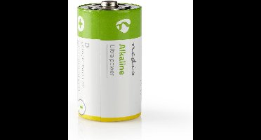 Nedis Alkaline-Batterij D - 1.5 V DC - 2-Pak