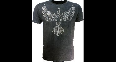 Assassin's Creed Heren Tshirt M Valhalla Raven Zwart