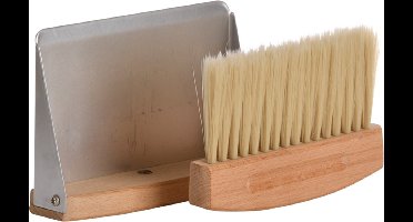 Esschert Design Tafelstoffer En Blik Hout/zink Naturel/zilver