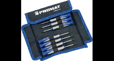 Promat 7-delige precisie schroeverdraaierset - torx