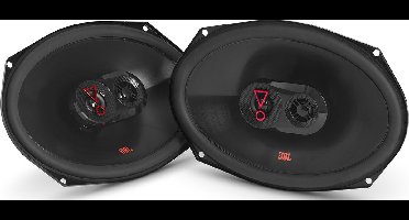 JBL Stage3 9637F - Autospeakers - 6 x 9” (152 x 230 mm) - 3-weg Coaxiaal - 375 Watt - Zonder Grill - Luidspreker set