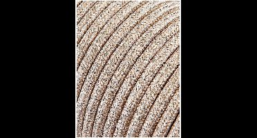 Kabel EDM C15 2 x 0,75 mm Beige Textiel 5 m