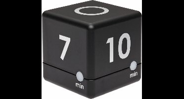 TFA Dostmann Timer Cube Timer Zwart Digitaal