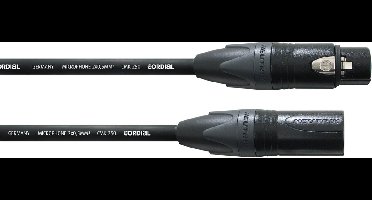 Cordial CSM 5 FM-GOLD 250 Microkabel 5 m - Microfoonkabel