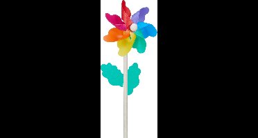 Cepewa Windmolen tuin/strand - Speelgoed - Multi kleuren - 30 cm