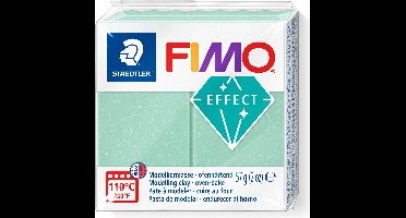 FIMO effect 8020 - ovenhardende boetseerklei - standaard blokje 57 g - groen jade