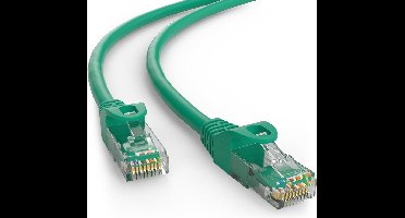 Wentronic CAT5E Netwerkkabel - RJ45 - Groen - 20 m