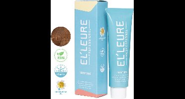 Elleure Haarverf - Teinture 7.4 midden koperblond - 100 ml