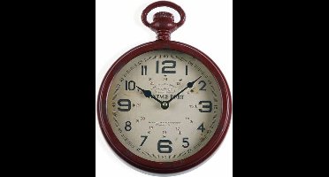 Wall Clock Versa Metal (28 x 5 x 22 cm)