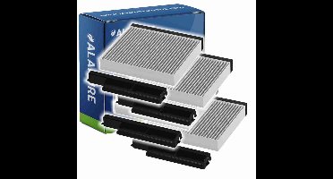 4x CleanAir Koolstoffilter voor Neff 17006795 / Z51DXA0X0