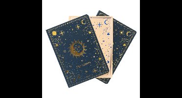 Grupo Erik - Astral Pack Of 3 A6 Notitieboek - Multicolours