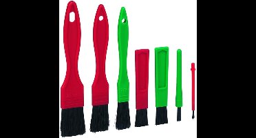 Vikan Transport 556052 set 7 kwastjes - Groen