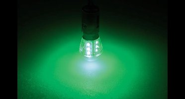 Ledlamp led15 10-30V BAY15D green