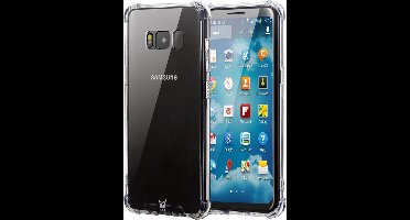 Hoesje geschikt voor Samsung Galaxy S8 Plus - Back Cover Case Siliconen Transparant