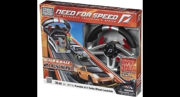 Mega Bloks Need For Speed Porsche Turbo Wheel - Constructiespeelgoed