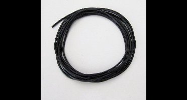 Leren Koord - Zwart - 2mm - 5x2meter - Echt Leer!! - Totaal10 meter