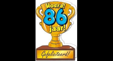 Wenskaart Trofee 86 jaar