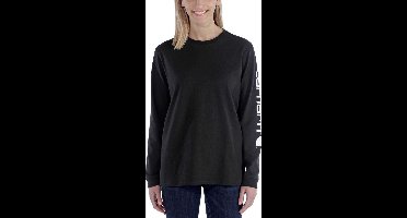 Carhartt Workwear Sleeve Logo Zwart Long Sleeve Shirt Dames M