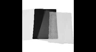 Creotime Krimpfolie , vel 20x30 cm, 4 assorti vel