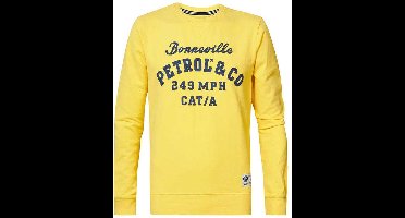 Petrol Industries - Heren Bonneville Crewneck - Geel - Maat M