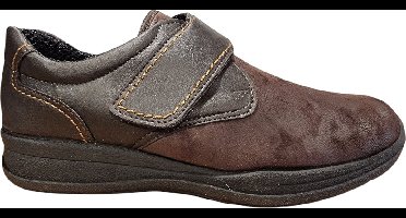 Fischer klit stretchschoen art.N18202 777.bruin maat 45