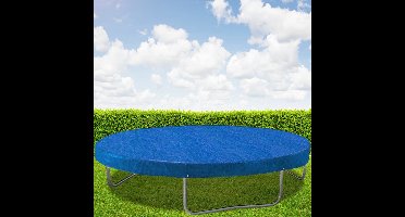 Monzana Afdekking - Afdekzeil Trampoline Blauw Ø366cm