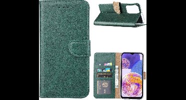 Hoesje Geschikt Voor Samsung Galaxy A23 (4G) Hoesje Groen – Hoesje Geschikt Voor Samsung Galaxy A23 (4G) hoesje – Hoesje Geschikt Voor Samsung Galaxy A23 (4G) case – A23 (4G) Bookcase - Ntech