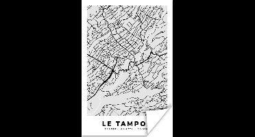 Poster Frankrijk - Le Tampon - Stadskaart - Plattegrond - Kaart - 20x30 cm