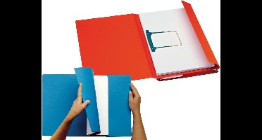 Combimap secolor folio 1 klep recycled 250gr rd | 40 stuks