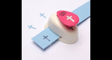 Vaessen Creative Pons - Small - Kruis -  Ø 1,5cm