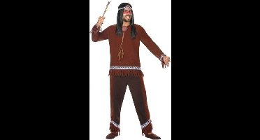 Indiaan verkleed kostuum - Indianen verkleed pak voor heren - carnavalskleding - voordelig geprijsd XL