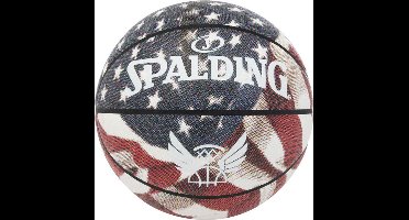 Spalding Basketbal Flight Series Star & Stripes Composite - basketbal - rood/blauw