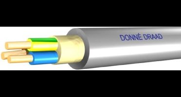 Donne 3 x 3 x 2,5mm2 YMVK Dca HSP - Grijs - 500 meter