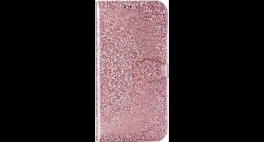 New Age Devi - 2 Stuks Roze Hoesje Met Pasjeshouder geschikt Voor Samsung Galaxy A51 - Mandala Bookcase