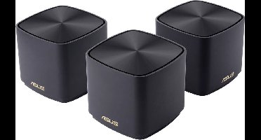 ASUS ZenWiFi AX Mini XD4 - AiMesh - Mesh Wifi - Zwart - 3-pack