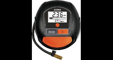 OSRAM Compressor Digitaal display, Overbelastingsbeveiliging, Met werklamp, Snoeropbergruimte / opname