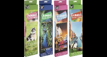 Craft Sensations Diamond Painting Volwassenen Pakket Volledig - 4 varianten - Formaat 40 x 50 CM - Diamond Painting Kinderen