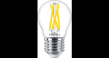 Philips MASTER LED E27 Kogel Filament Helder 3.5W 470lm - 922-927 Dim To Warm | Beste Kleurweergave - Dimbaar - Vervangt 40W