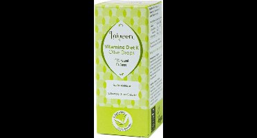 Laveen Olive Drops Zuigeling 10 ml - Vitamine D + K samen in 1 potje - Suiker & Zoetstofvrij - Vegan - 100% natuurlijk