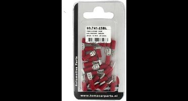 Kabelschoen 4.8 x0.8mm 25 stuks blister