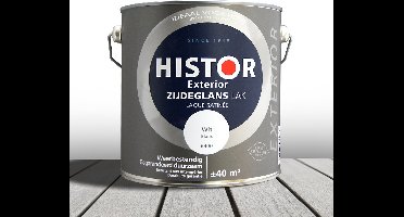 Histor Exterior Lak Zijdeglans 2,5 liter - Wit